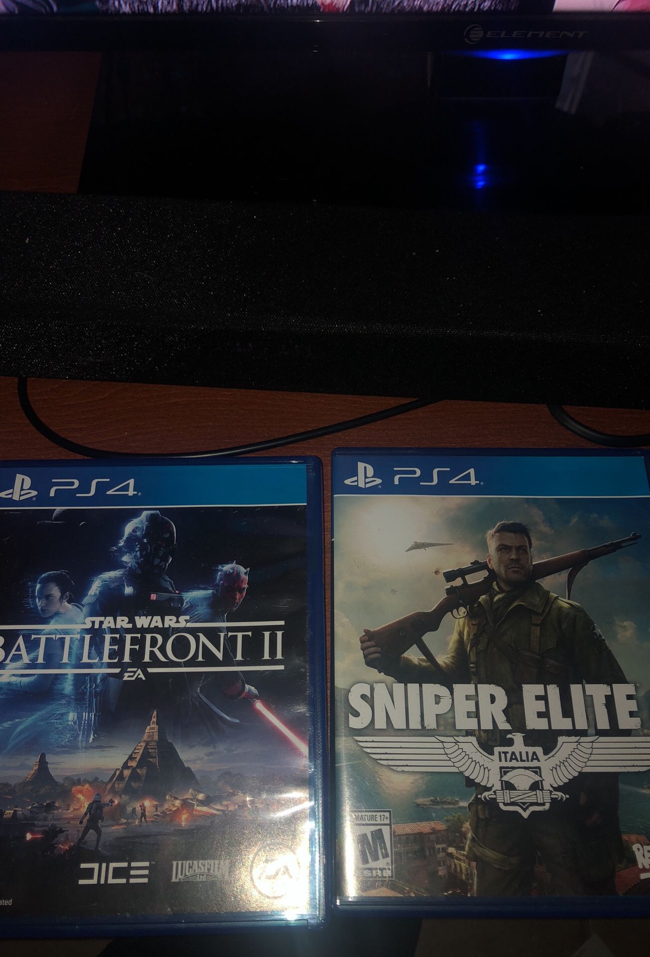 Star Wars Battlefront 2 & Sniper Elite 4