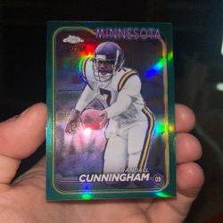 2024 Topps Chrome Teal Refractors #115 Randall Cunningham /250
