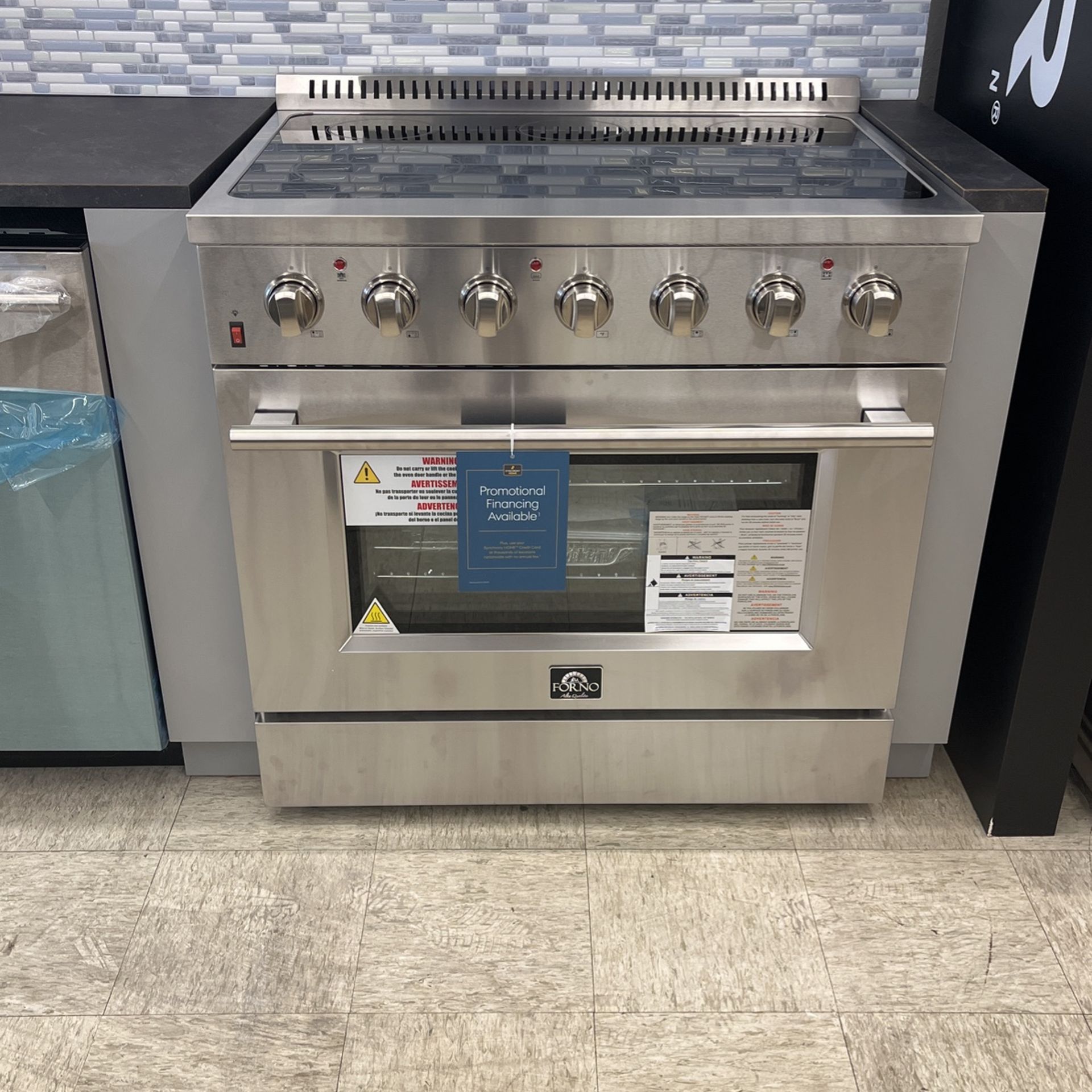 New Electric Range 36” - Finance Available