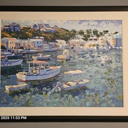 "Bermuda" and "Memories of Mykonos" by Howard Behrens