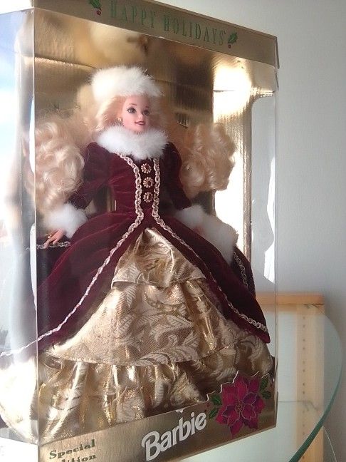 Limited Edition 1996 Holiday Barbie Doll