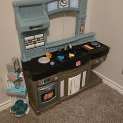 Kids Play Kitchen with toys