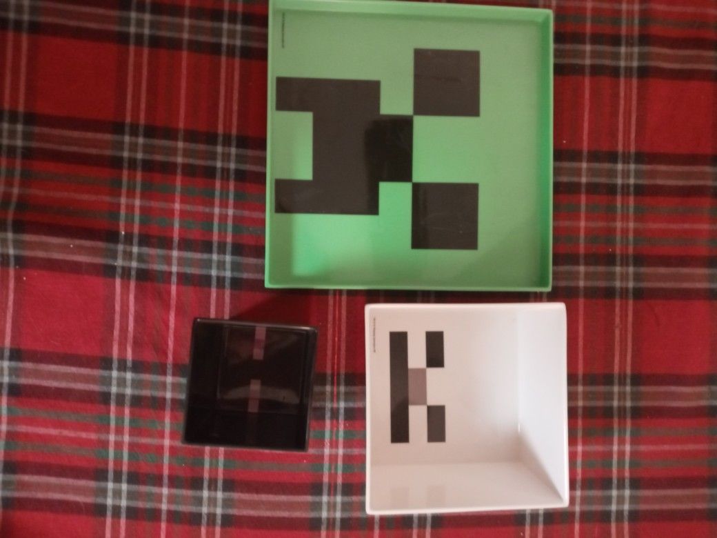 Minecraft Plate Set