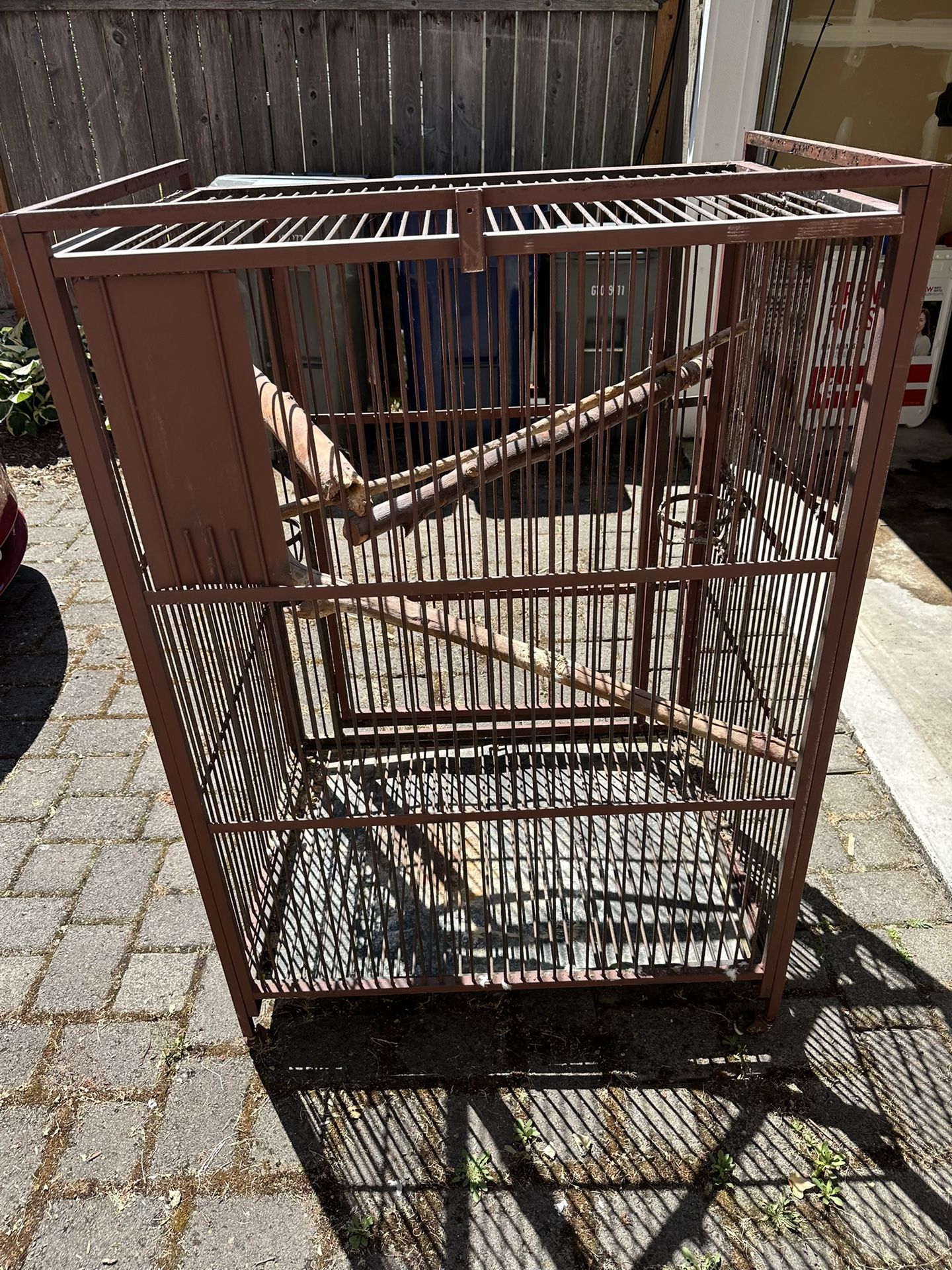 Big Bird Cage And Perch