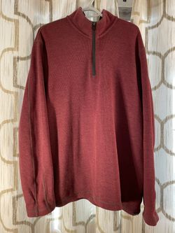 Men’s XL Eddie Bauer heavyweight 1/4 zip sweatshirt