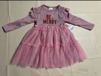 Baby Girl Christmas Dress Size 18 Months - New
