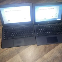 2 ChromeBooks *SERIOUS INQUIRIES *