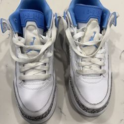 5.5 Boys Jordan Spizike Low - Blue And White