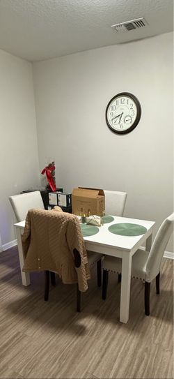 White Dining Table