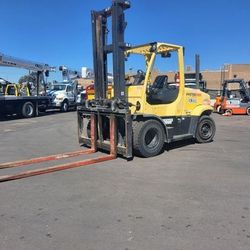 FORKLIFT WAREHOUSE SHOP LARGE FORK LIFT 15,000 POUNDS # 15K FORKLIFT - HYSTER H155FT