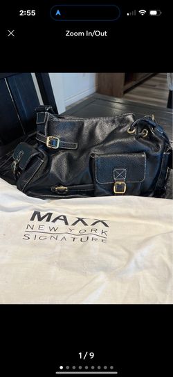 Maxx New York Black Purse w/Bag