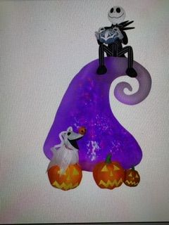 Kaleidoscope Jack Skellington Animated Inflatable