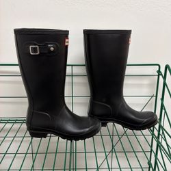 Hunter Boots Kids Size 2 Black