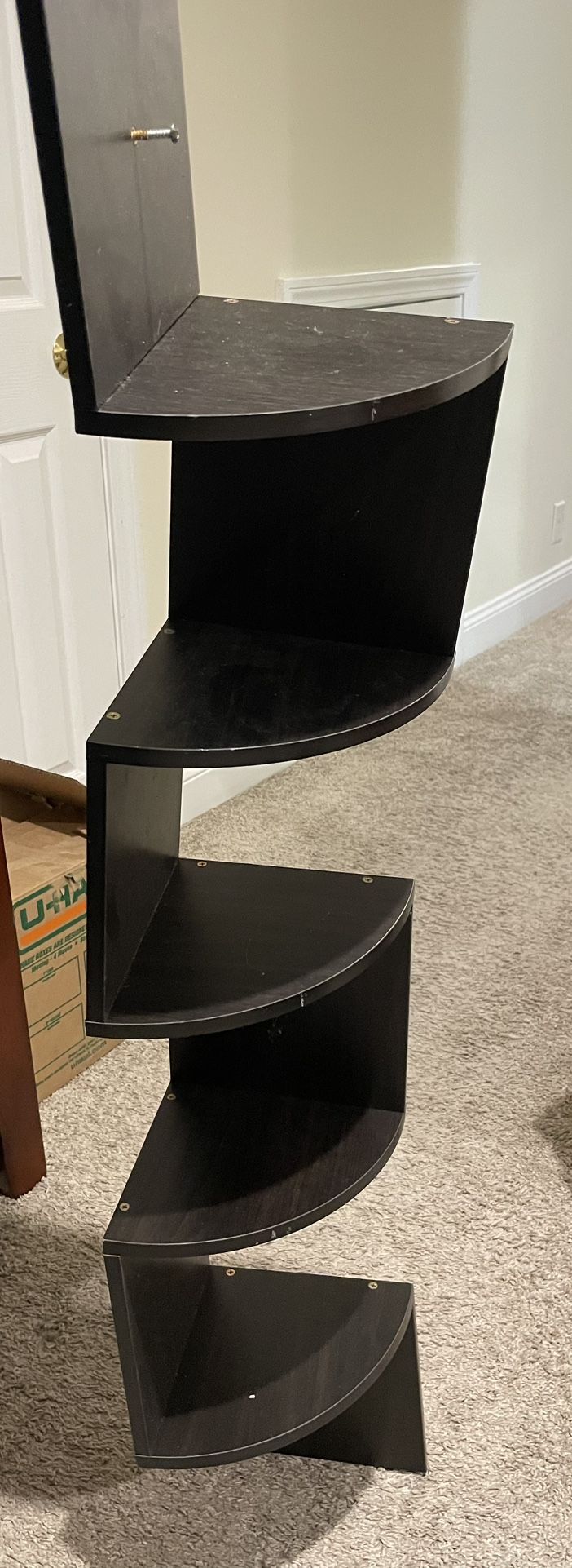 5tier Floating Corner Shelf Wall Mount