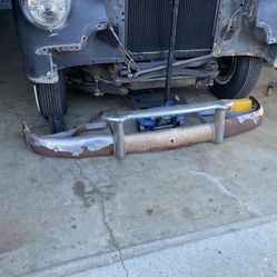 1949 Chevy Deluxe Front Bumper With High Grill Guard Fits 1950 Chevy 1951 Chevy 1952 Chevy Cars Parts 