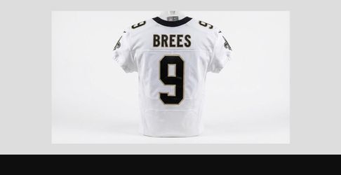 Saints Brees #9 Jersey - White
