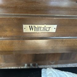 Witttaker Piano And Stool Chair 