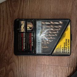 Gold Oxide Drill Bit Set