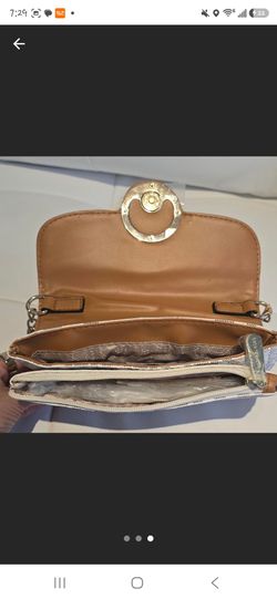 Small Crossbody Bag with Gold Hardware