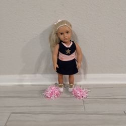 our generation doll cheerleader