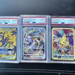 Pokemon PSA 10 Slabs