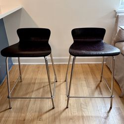 Crate and Barrel Bar Stools