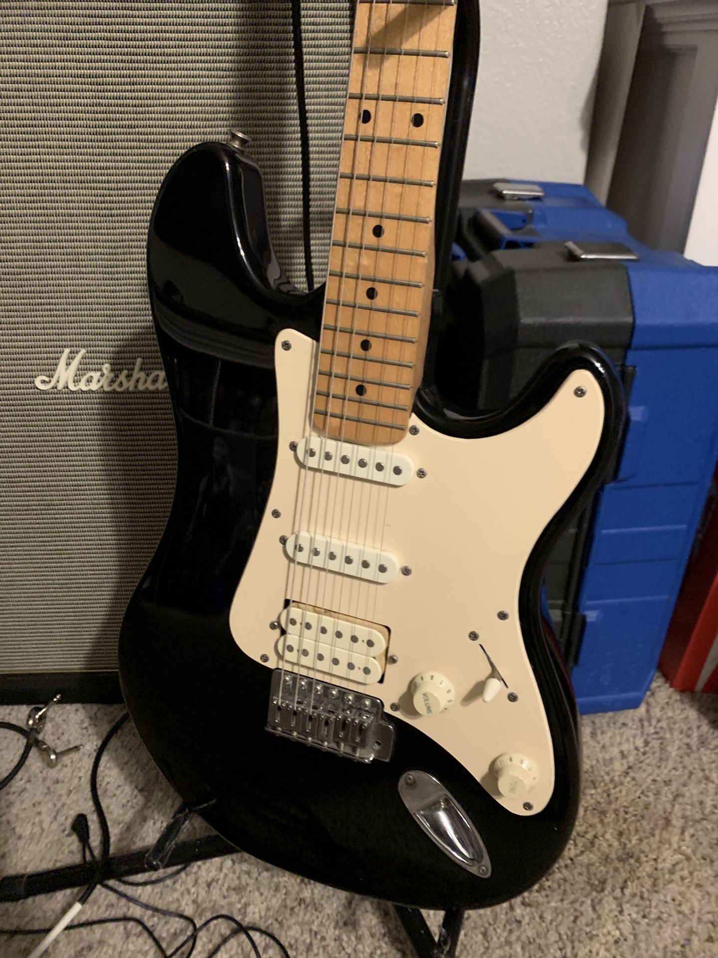 Ibanez Stagestar Stratocaster / Strat Electric Guitar - Classic Black!