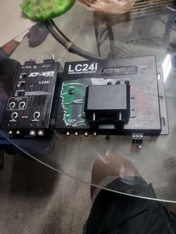 Epicentro y LC 2. Les falta el cordón. Son marca JC power