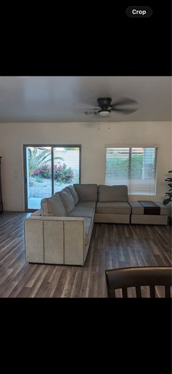 Grey lovesac Sactional