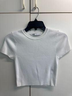 Zara white shirt