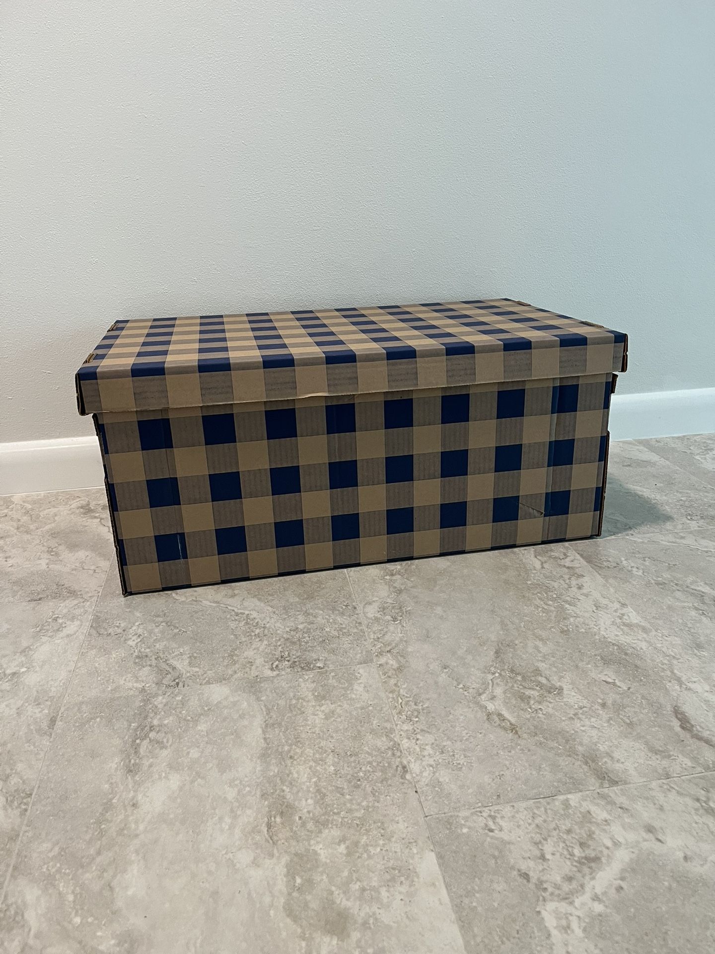 Cardboard Storage Box with Lid