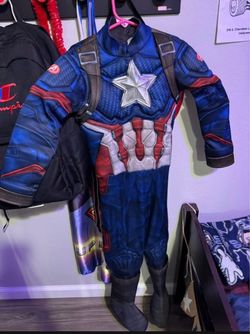 Kids captain America costume