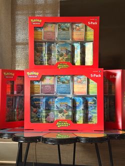 Pokémon TCG Mega Evolution Ascended Heroes 5-Pack Box