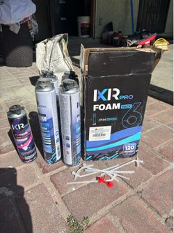 Spray foam insulation