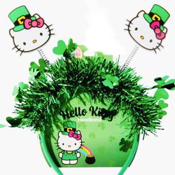 Super Adorable! 🎩🌈☘️🎀HELLO KITTY®️🎀☘️🌈🎩 St.Patrick’s Headband