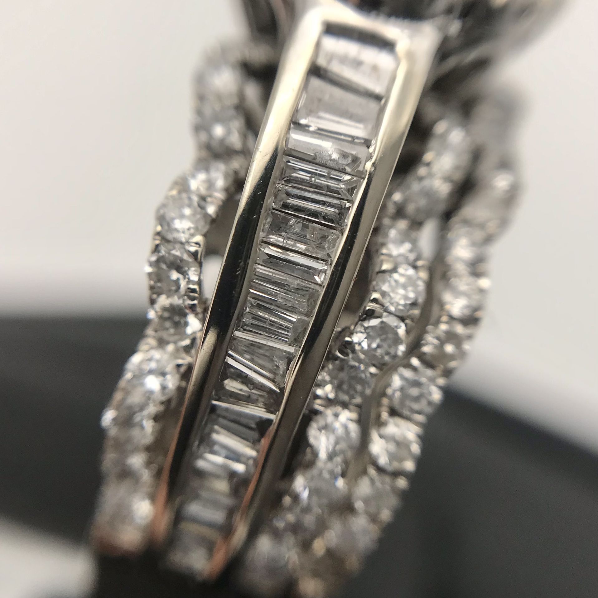 Diamond Wedding Set In 14k White Gold