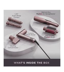 Shark FlexFusion Hot Tool Air Styling & Drying System HD641s   Key Features   Shark FlexFusion air styling system Multi-styler hair dryer and styler D