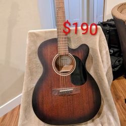 Mitchell T333CE-BST Acoustic Electric Guitar Mahogany