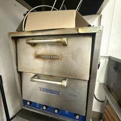 Bakers Pride P44S, 7,200 Watt Electric Countertop Pizza Oven, Quad Deck