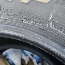 4 265 65 17 Cooper DISCOVERY  Atp With 70% Tread