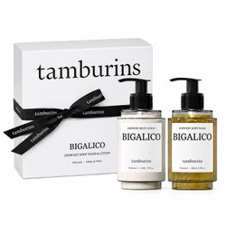 TAMBURINS Bigalico Showery Body Wash & Lotion Gift Set 240mL/235mL K-Beauty NEW