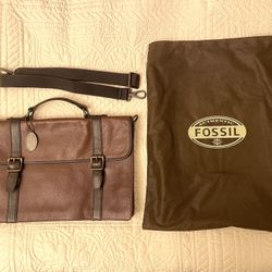 Authentic Fossil Men’s Briefcase