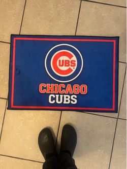 Chicago cubs rug