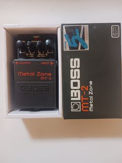 BOSS Metal Zone MT-2 Distortion pedal