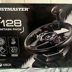 Thrust Master 128 Sim Test Pack Steering Wheel Xbox