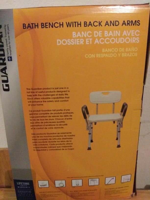 Guardian Bath Bench for Sale in Wichita, KS OfferUp