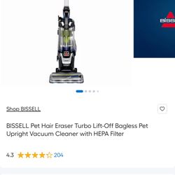 New Bissell Vaccum
