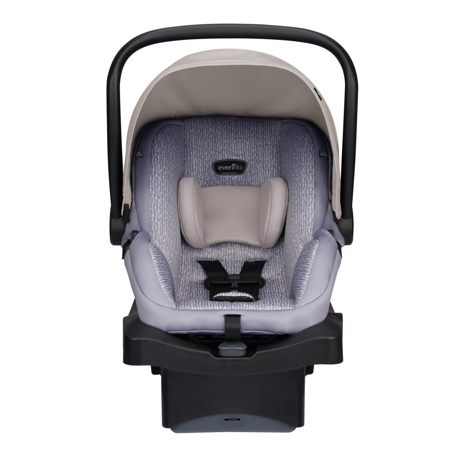 New/See Details! Evenflo LiteMax 35 Lightweight Infant Car Seat, 4-35 lbs, River Stone - $5 West Valley Delivery (#1669)