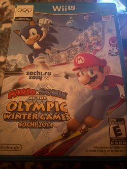 Mario n sonic Olympics wii u
