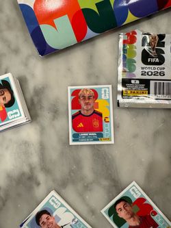 Lamine Yamal oficial panini 2026